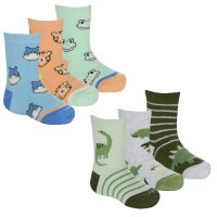 44B1044: Baby Boys 3 Pack Cotton Rich Design Ankle Socks (Assorted Sizes)